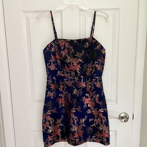 Beautiful Dress with Asian Inspired Print